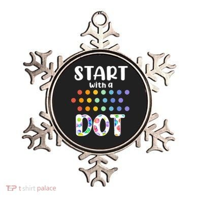 Start With A Dot Inernational Dot Day Ornament