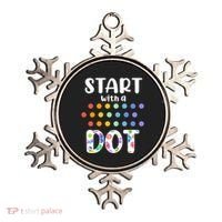 Start With A Dot Inernational Dot Day Ornament thumb 0