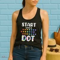 Start With A Dot Inernational Dot Day Women's Tank Top thumb 2