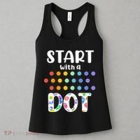 Start With A Dot Inernational Dot Day Women's Tank Top thumb 3