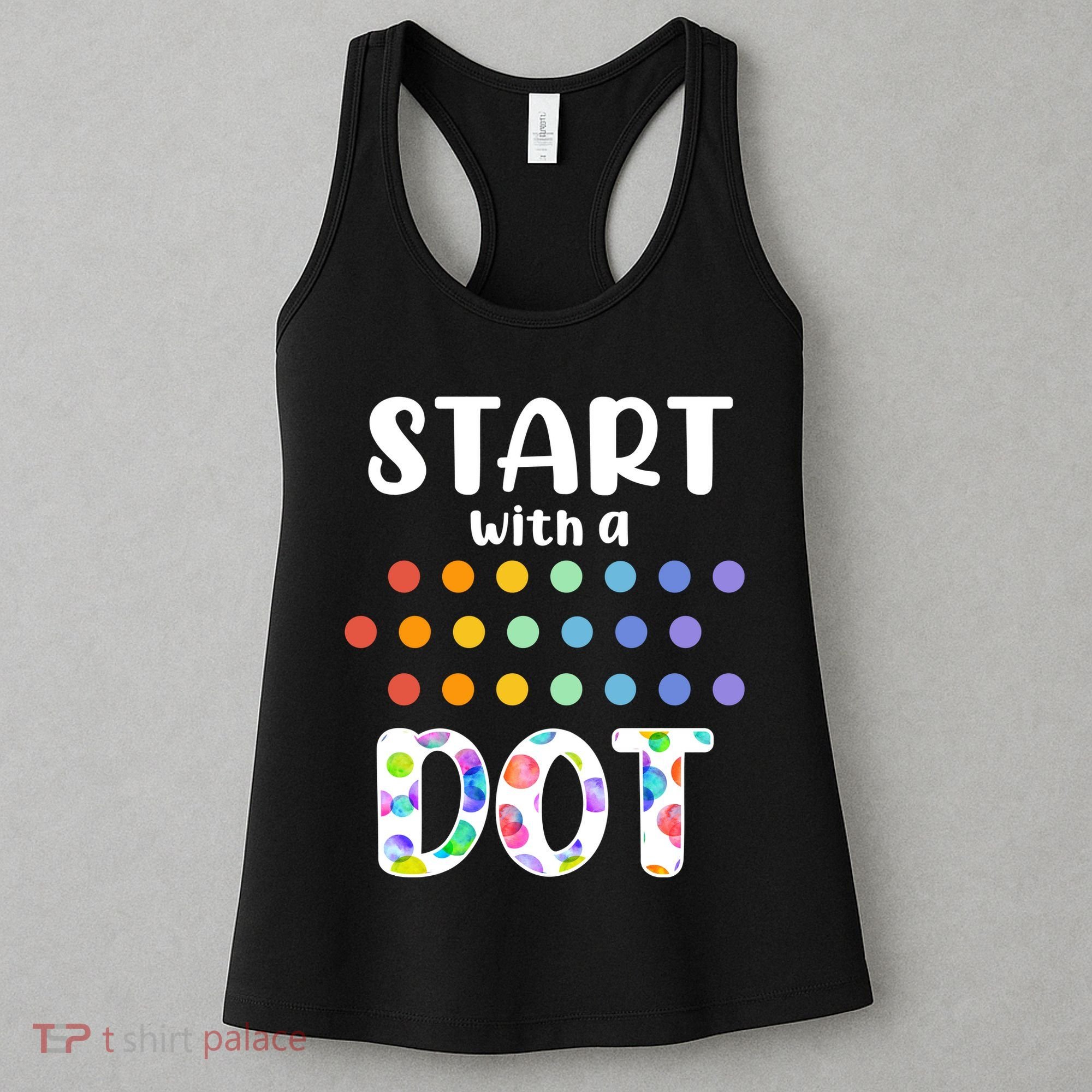 Start With A Dot Inernational Dot Day Women's Tank Top