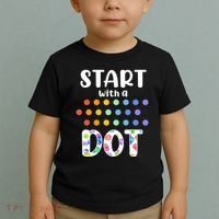 Start With A Dot Inernational Dot Day Toddler T-Shirt thumb 2