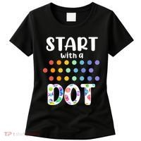 Start With A Dot Inernational Dot Day Women's T-Shirt thumb 0