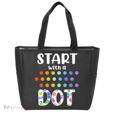 Start With A Dot Inernational Dot Day Tote Bag