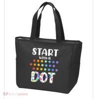 Start With A Dot Inernational Dot Day Tote Bag thumb 3