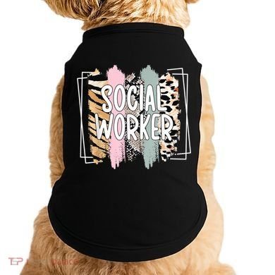 Social Worker Appreciation Social Work Month Doggie Tank