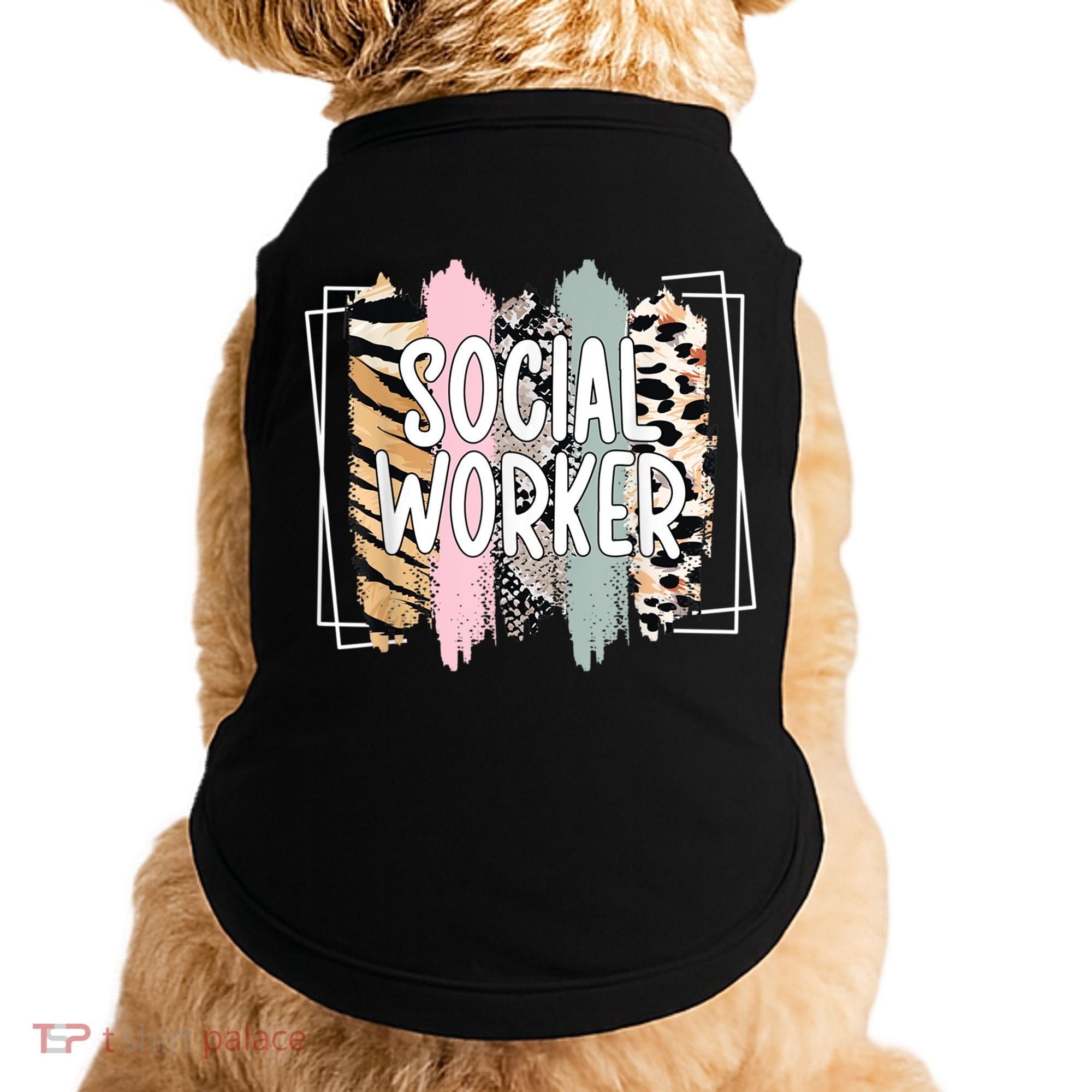 Social Worker Appreciation Social Work Month Doggie Tank