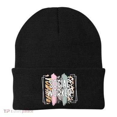 Social Worker Appreciation Social Work Month Beanie