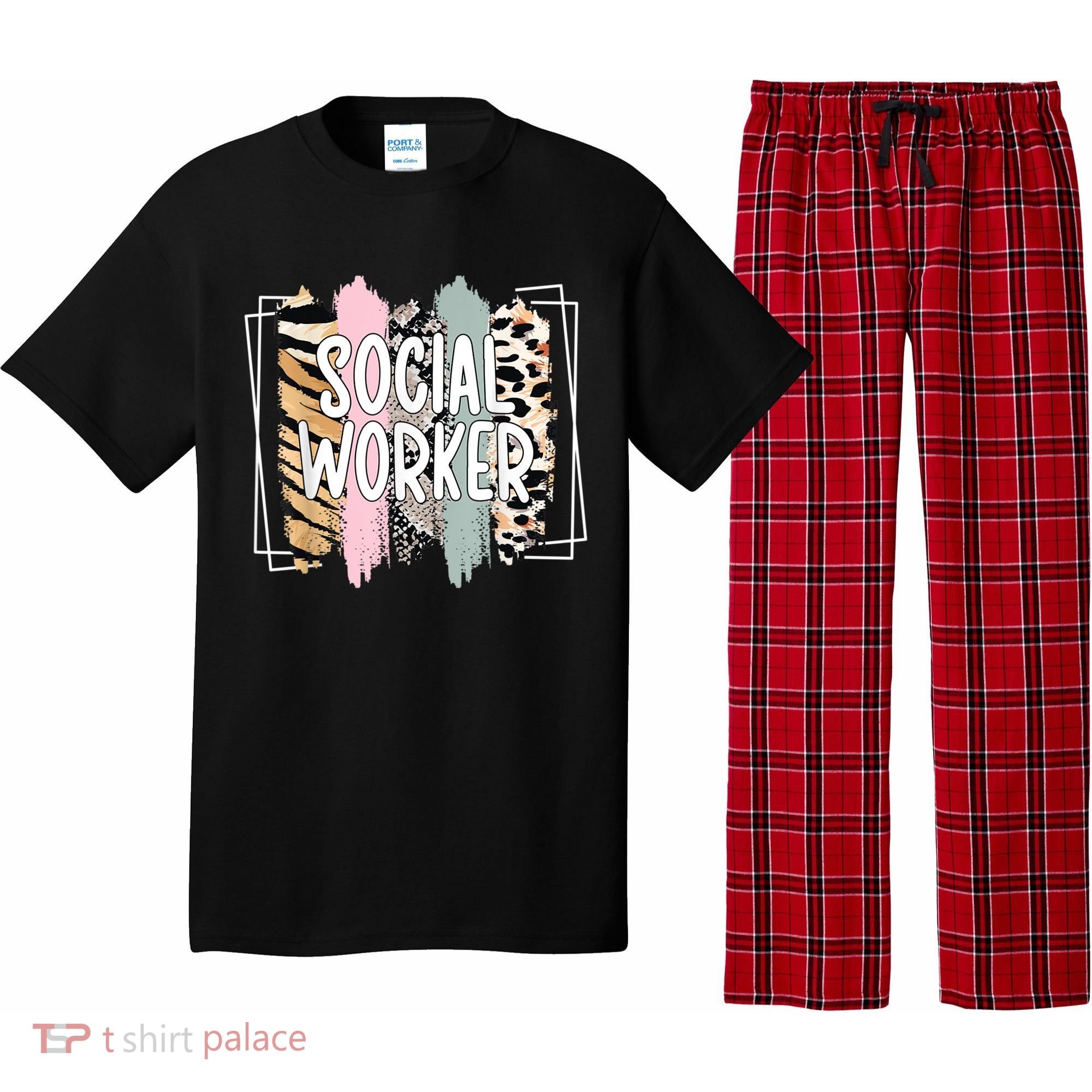 Social Worker Appreciation Social Work Month Pajama Set