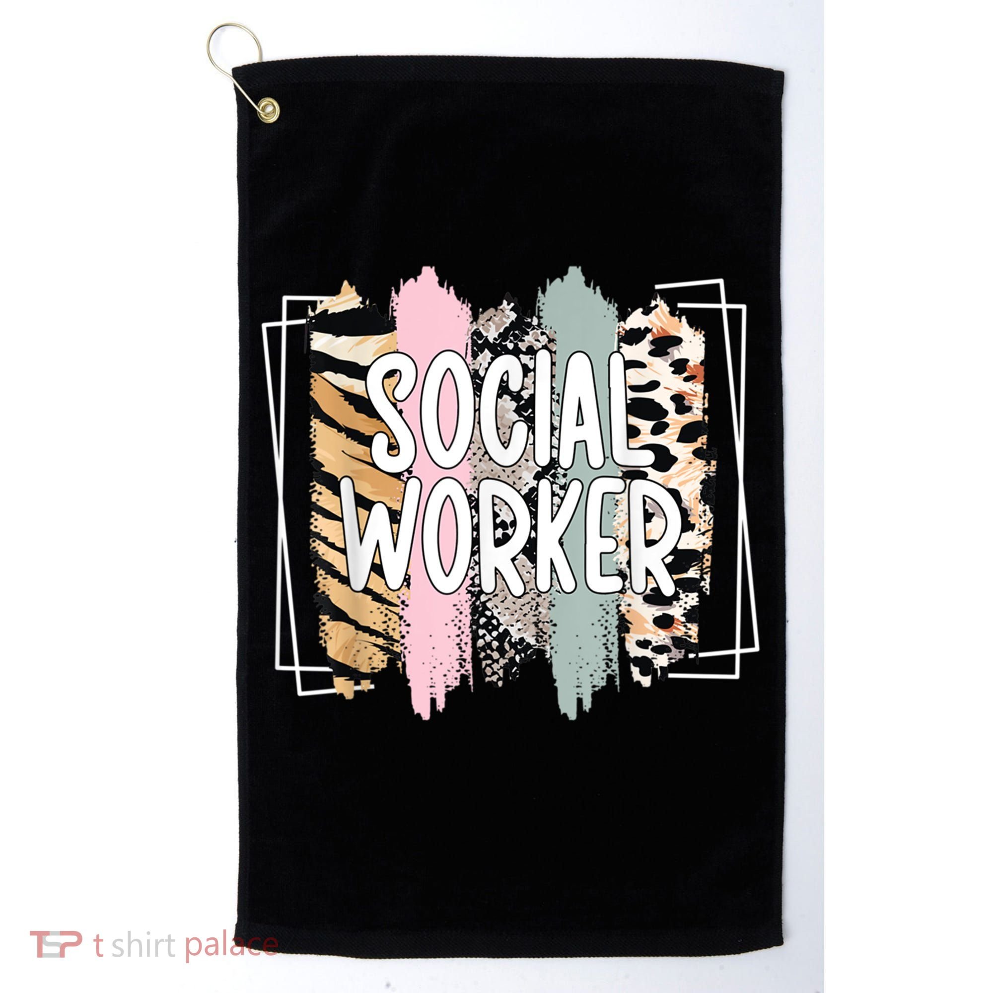 Social Worker Appreciation Social Work Month Golf Towel