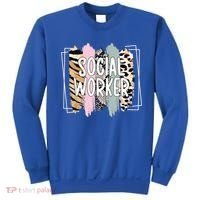 Social Worker Appreciation Social Work Month Sweatshirt thumb 0