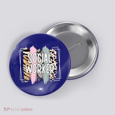 Social Worker Appreciation Social Work Month Button