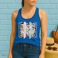 Social Worker Appreciation Social Work Month Women's Tank Top thumb 2