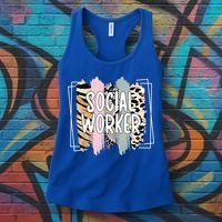 Social Worker Appreciation Social Work Month Women's Tank Top thumb 3