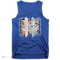 Social Worker Appreciation Social Work Month Tank Top thumb 0