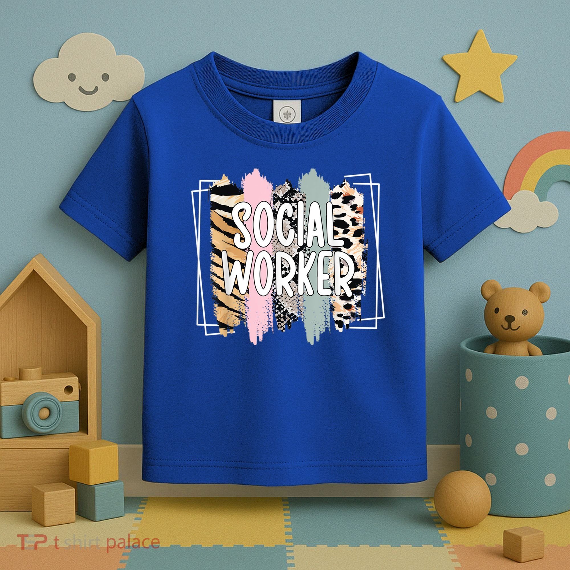 Social Worker Appreciation Social Work Month Toddler T-Shirt