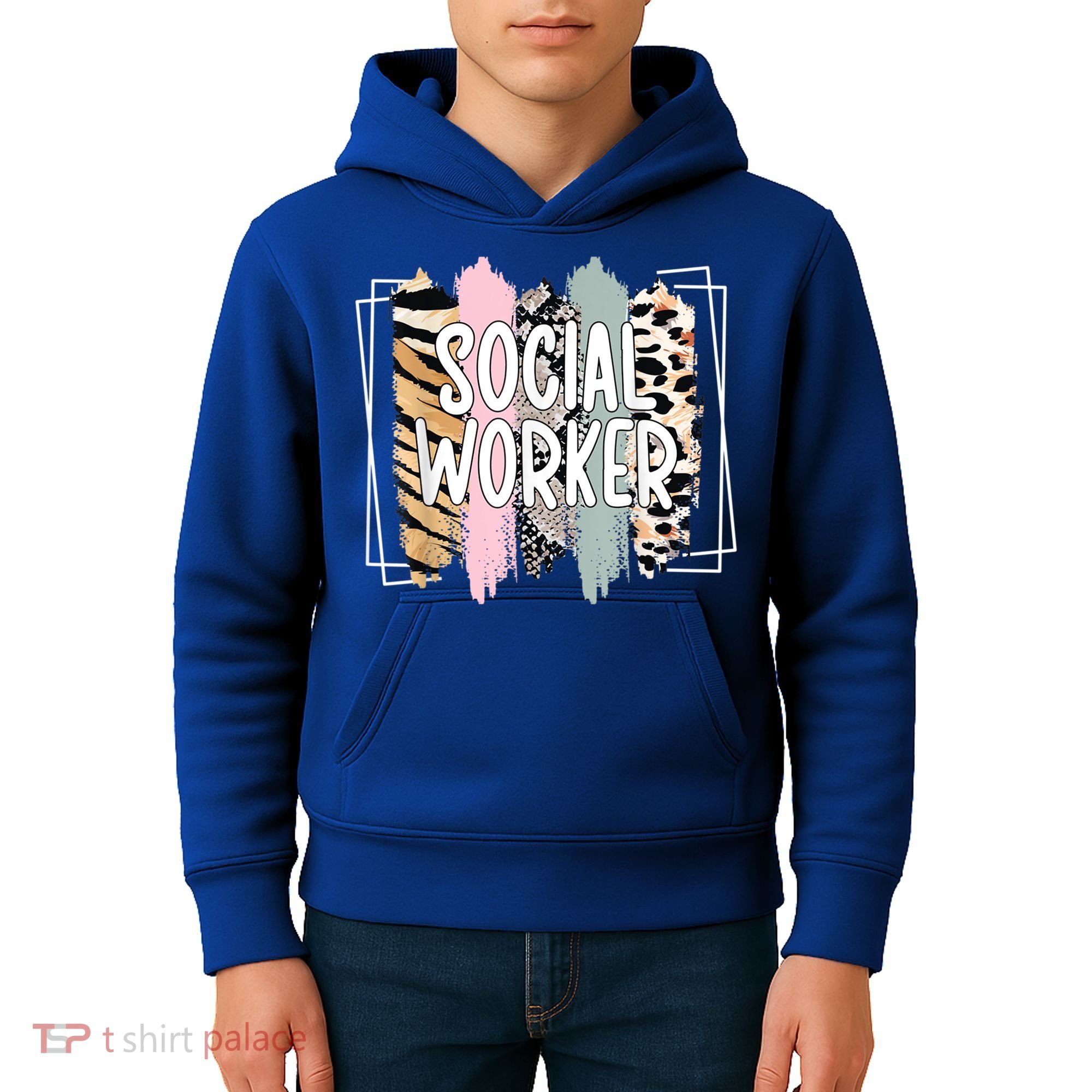 Social Worker Appreciation Social Work Month Kids Hoodie