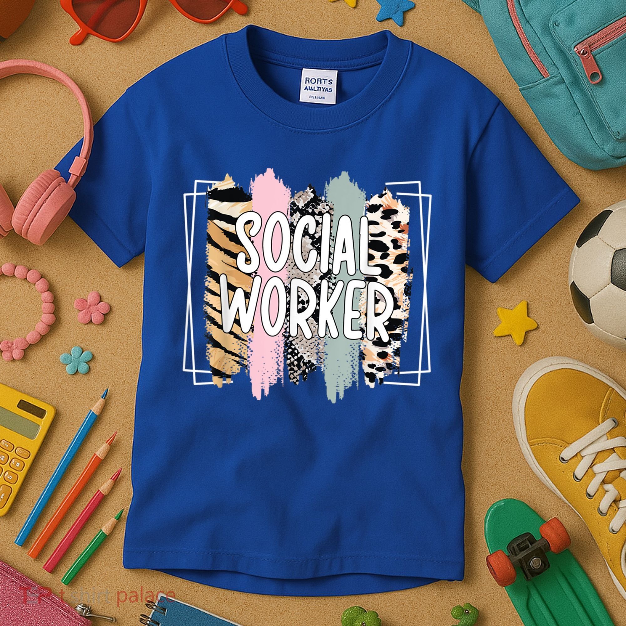 Social Worker Appreciation Social Work Month Kids T-Shirt