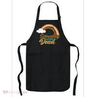 Someday We'll All Be Dead Retro Rainbow Apron thumb 0