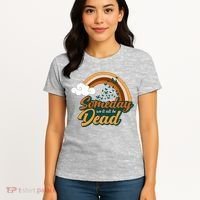 Someday We'll All Be Dead Retro Rainbow Women's T-Shirt thumb 4