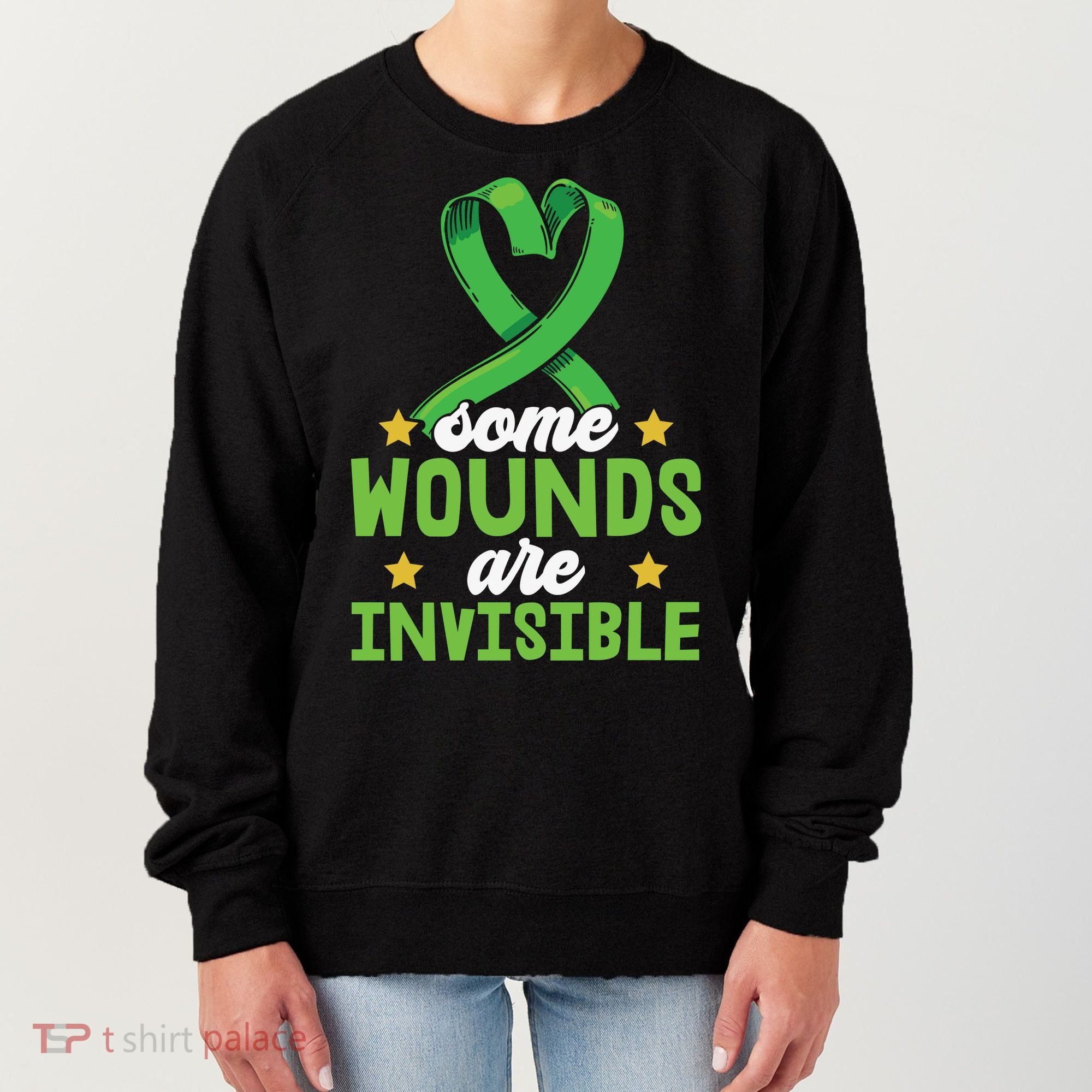 Some Wounds Are Invisible Mental Health Matters Women's Sweatshirt