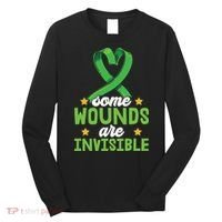 Some Wounds Are Invisible Mental Health Matters Long Sleeve Shirt thumb 0
