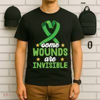 Some Wounds Are Invisible Mental Health Matters T-Shirt thumb 6