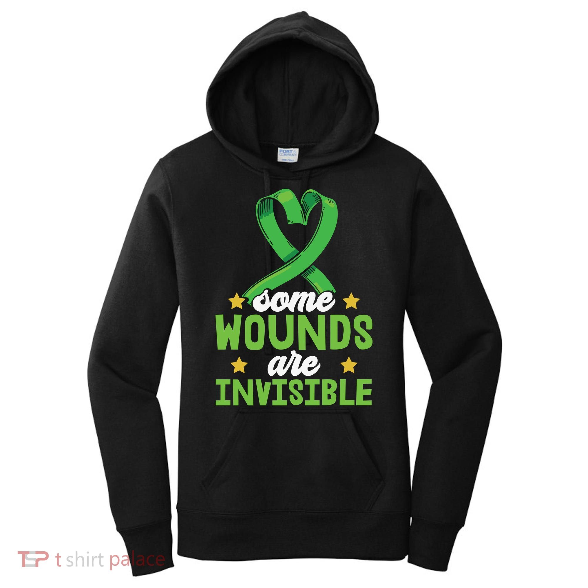Some Wounds Are Invisible Mental Health Matters Women's Hoodie