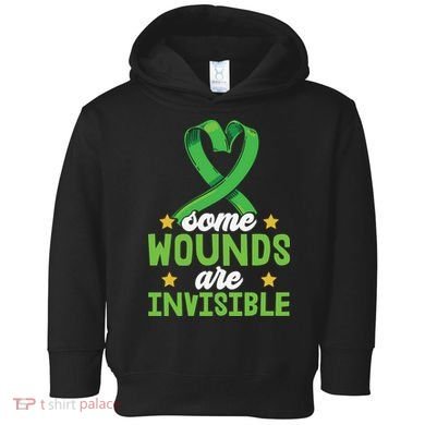 Some Wounds Are Invisible Mental Health Matters Toddler Hoodie