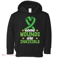 Some Wounds Are Invisible Mental Health Matters Toddler Hoodie thumb 0