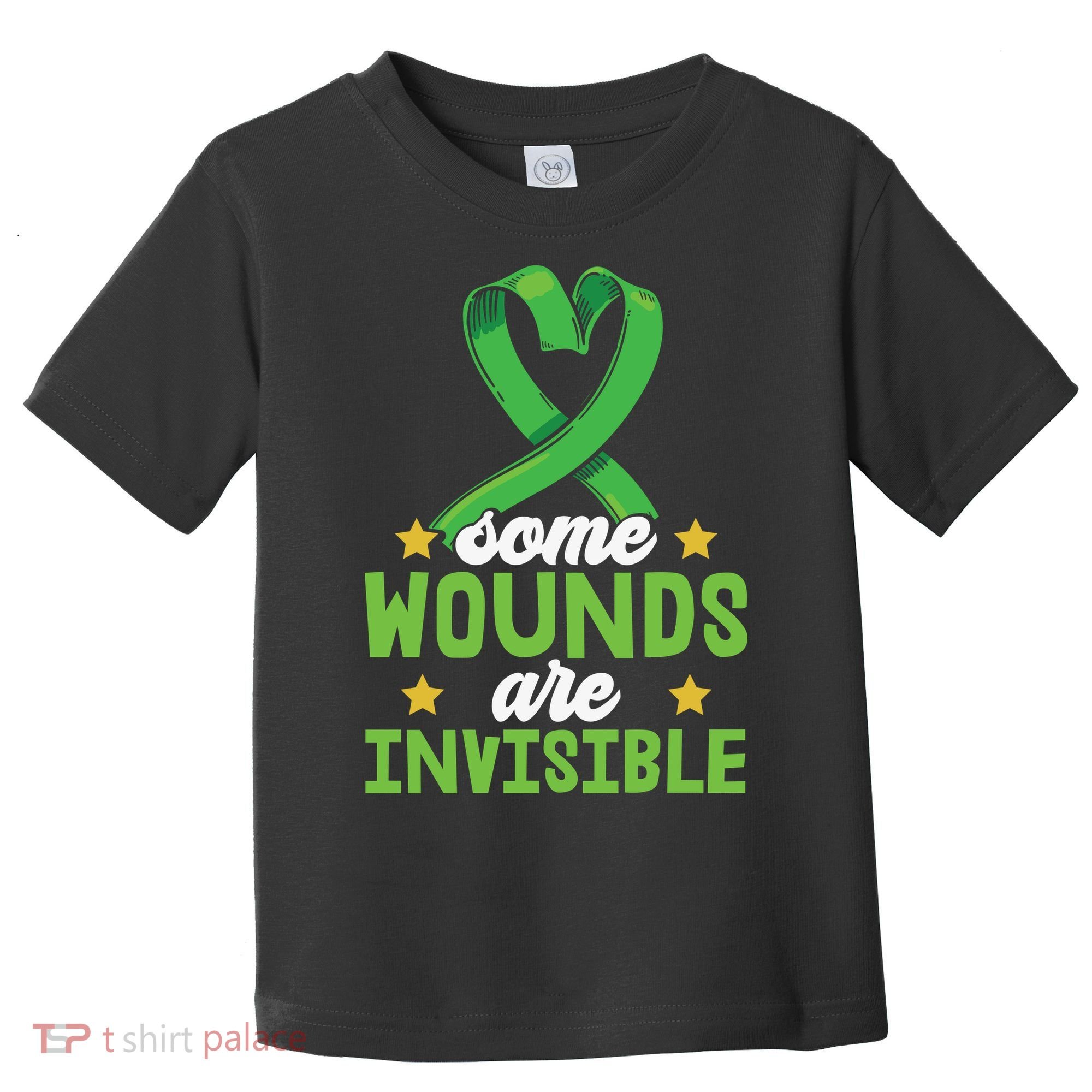Some Wounds Are Invisible Mental Health Matters Toddler T-Shirt