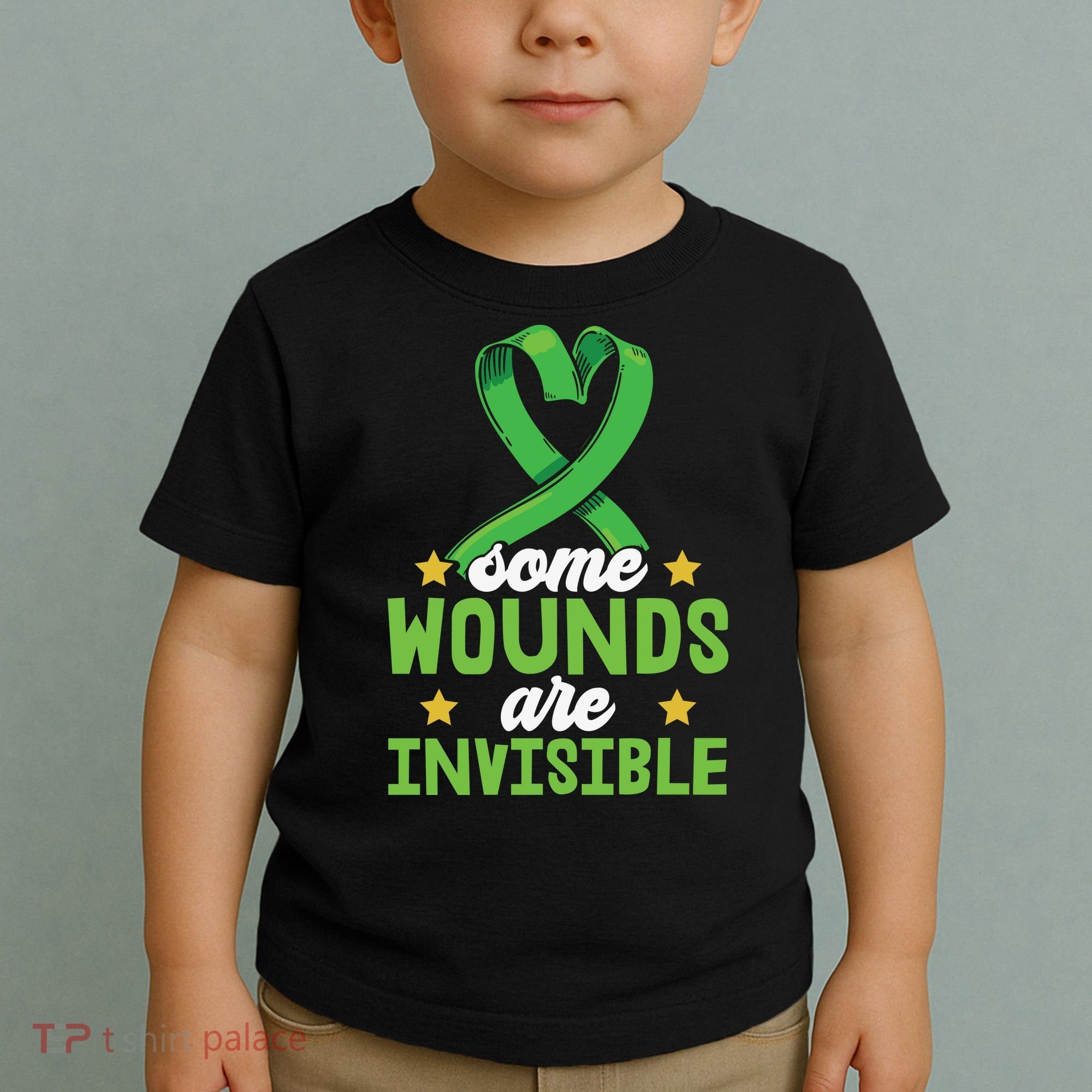 Some Wounds Are Invisible Mental Health Matters Toddler T-Shirt