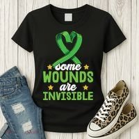 Some Wounds Are Invisible Mental Health Matters Women's T-Shirt thumb 3