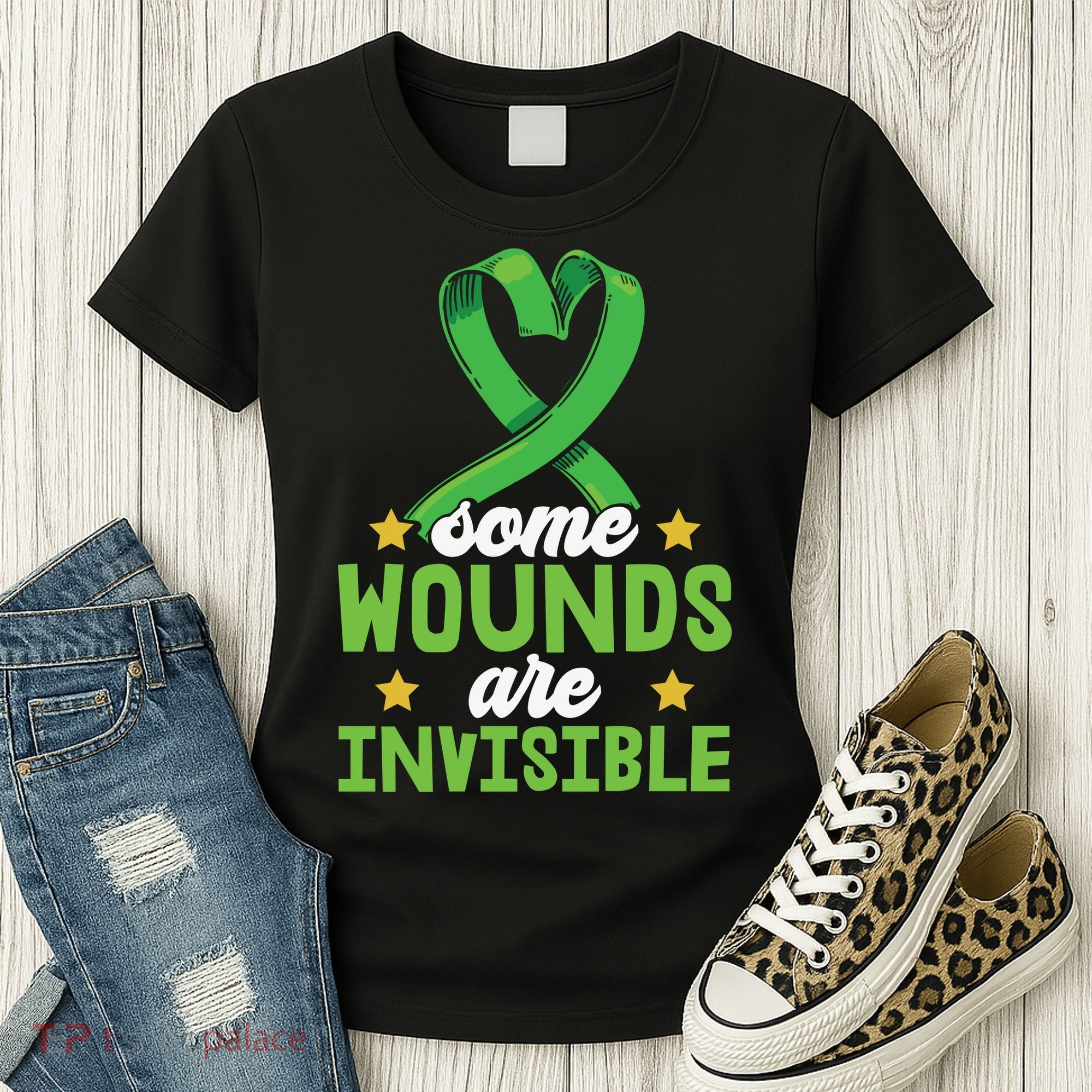 Some Wounds Are Invisible Mental Health Matters Women's T-Shirt