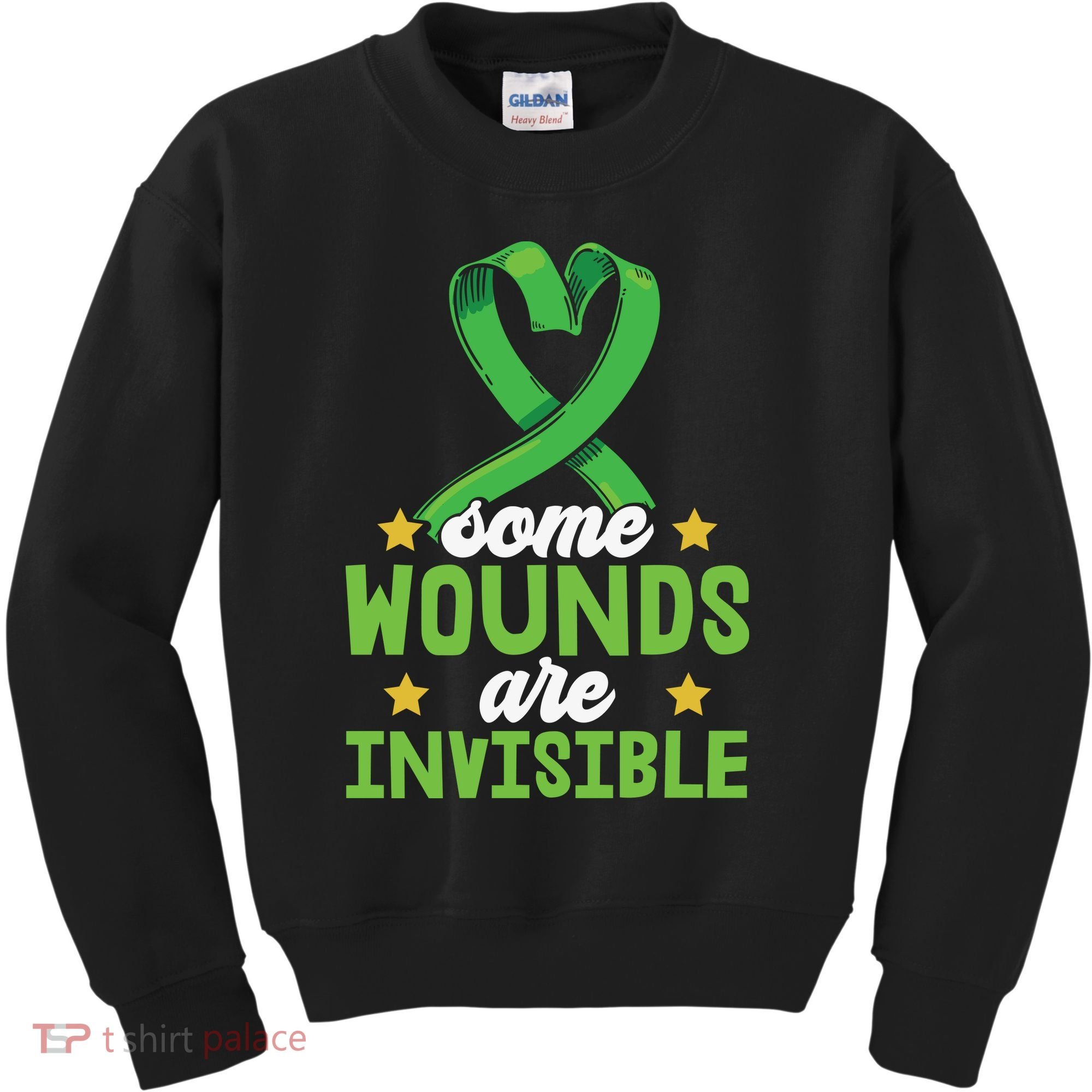 Some Wounds Are Invisible Mental Health Matters Kids Sweatshirt