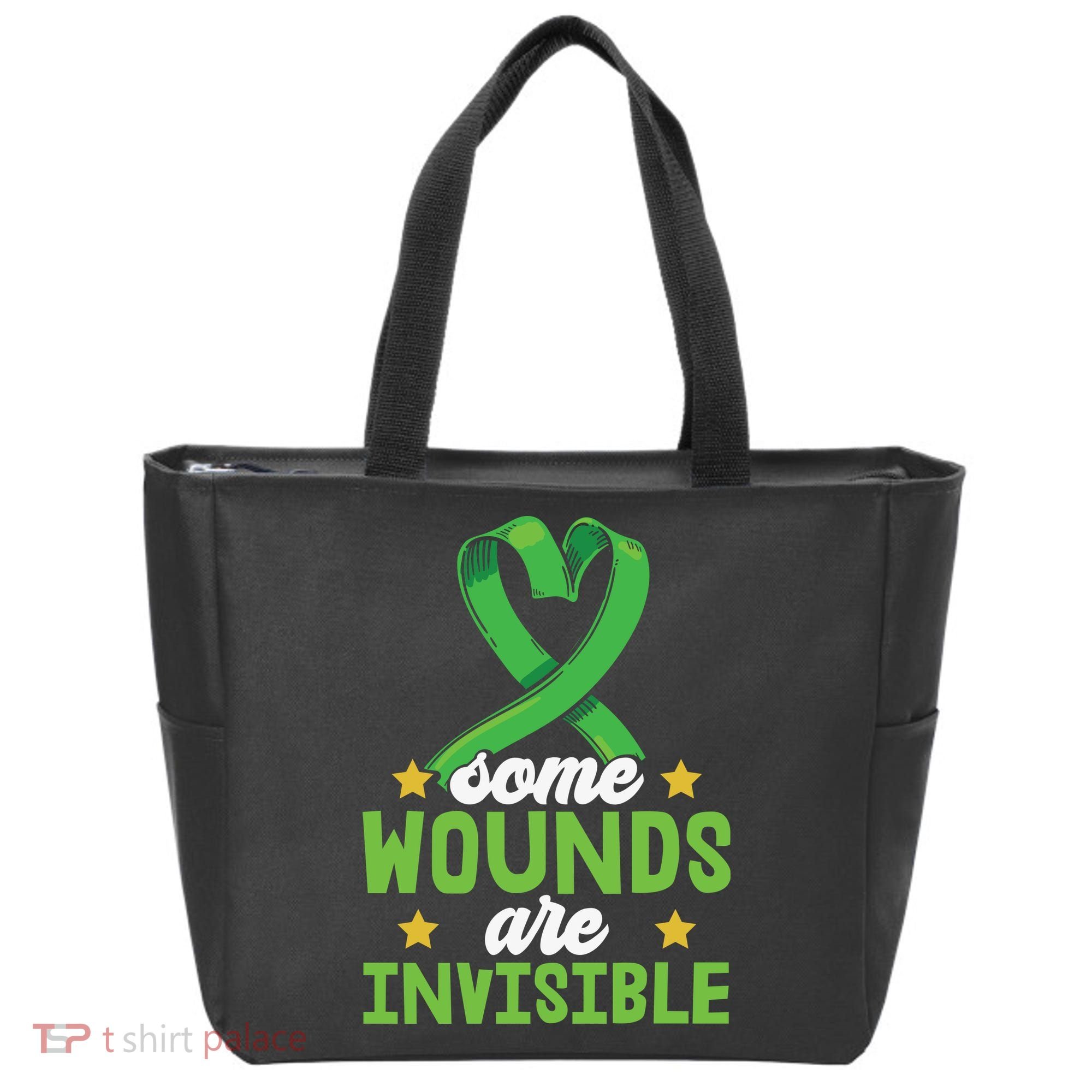 Some Wounds Are Invisible Mental Health Matters Tote Bag