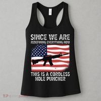 Since We Are Redefining Everything Now Usa Veterans Day Guns Women's Tank Top thumb 3