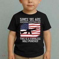 Since We Are Redefining Everything Now Usa Veterans Day Guns Toddler T-Shirt thumb 2