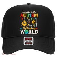 Someone With Autism Lights Up My World Autistic Awareness Autism Awareness Hat thumb 0