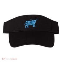 Scotland Word Art Funny Scottish Bull Animal Visor thumb 0