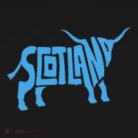 Scotland Word Art Funny Scottish Bull Animal Visor thumb 3