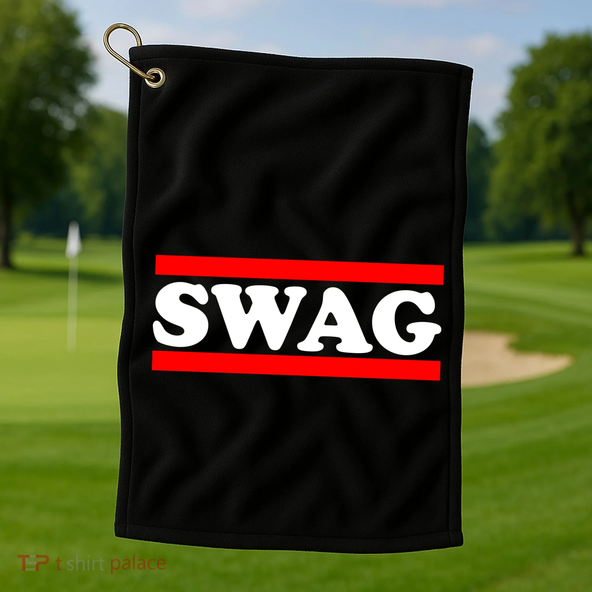 Swag Box Golf Towel