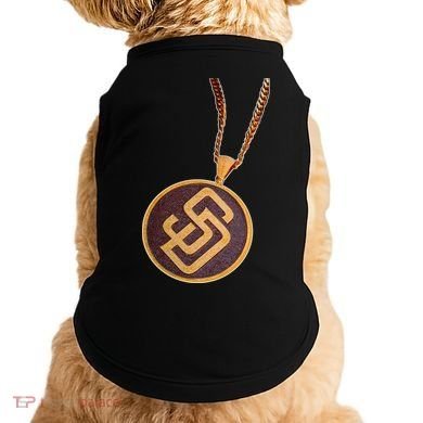 Swag Chain San Diego Baseball Home Run Doggie Tank