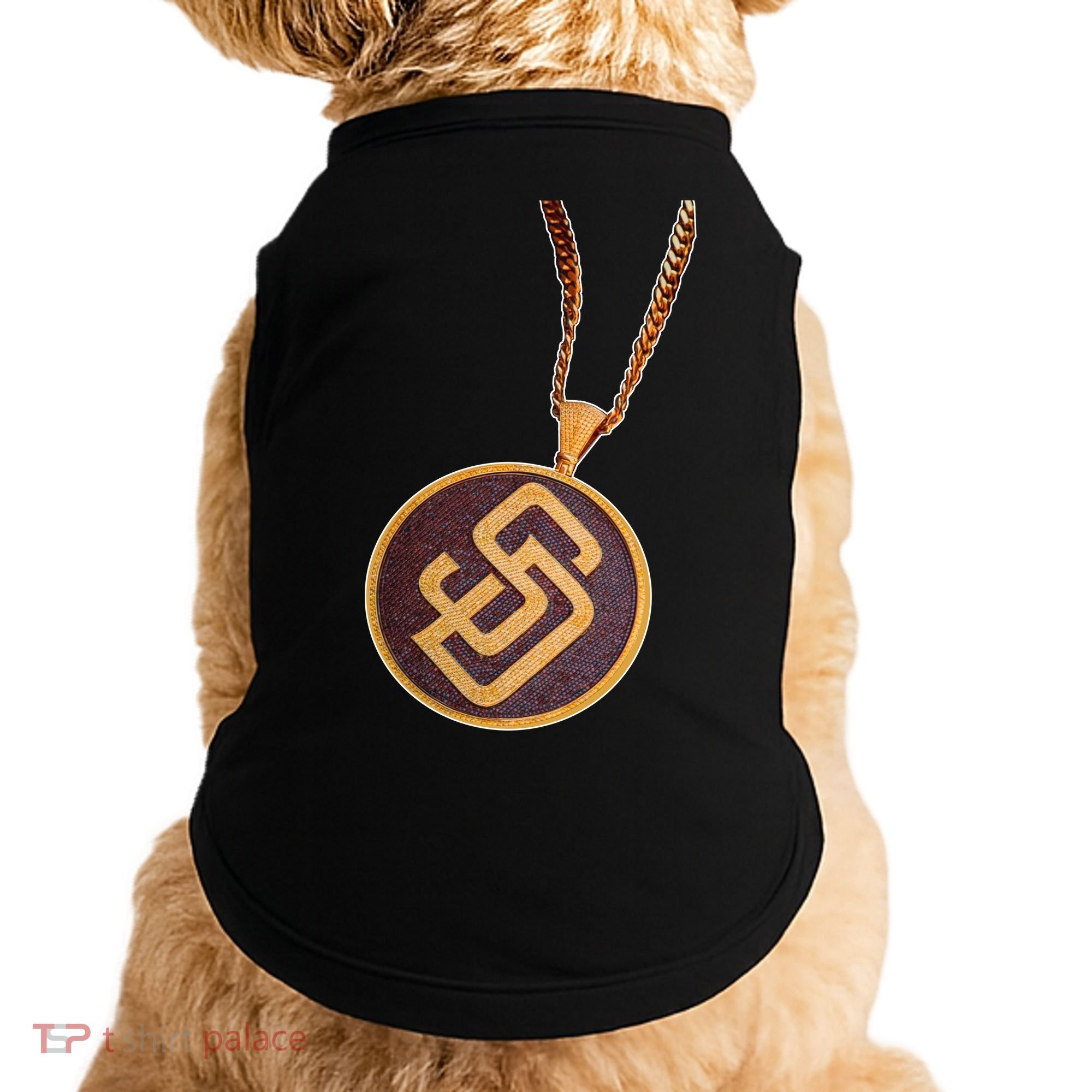 Swag Chain San Diego Baseball Home Run Doggie Tank