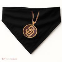 Swag Chain San Diego Baseball Home Run USA-Made Doggie Bandana thumb 0