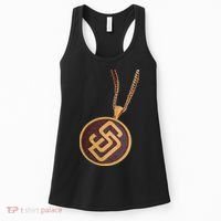 Swag Chain San Diego Baseball Home Run Women's Tank Top thumb 0