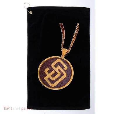 Swag Chain San Diego Baseball Home Run Golf Towel