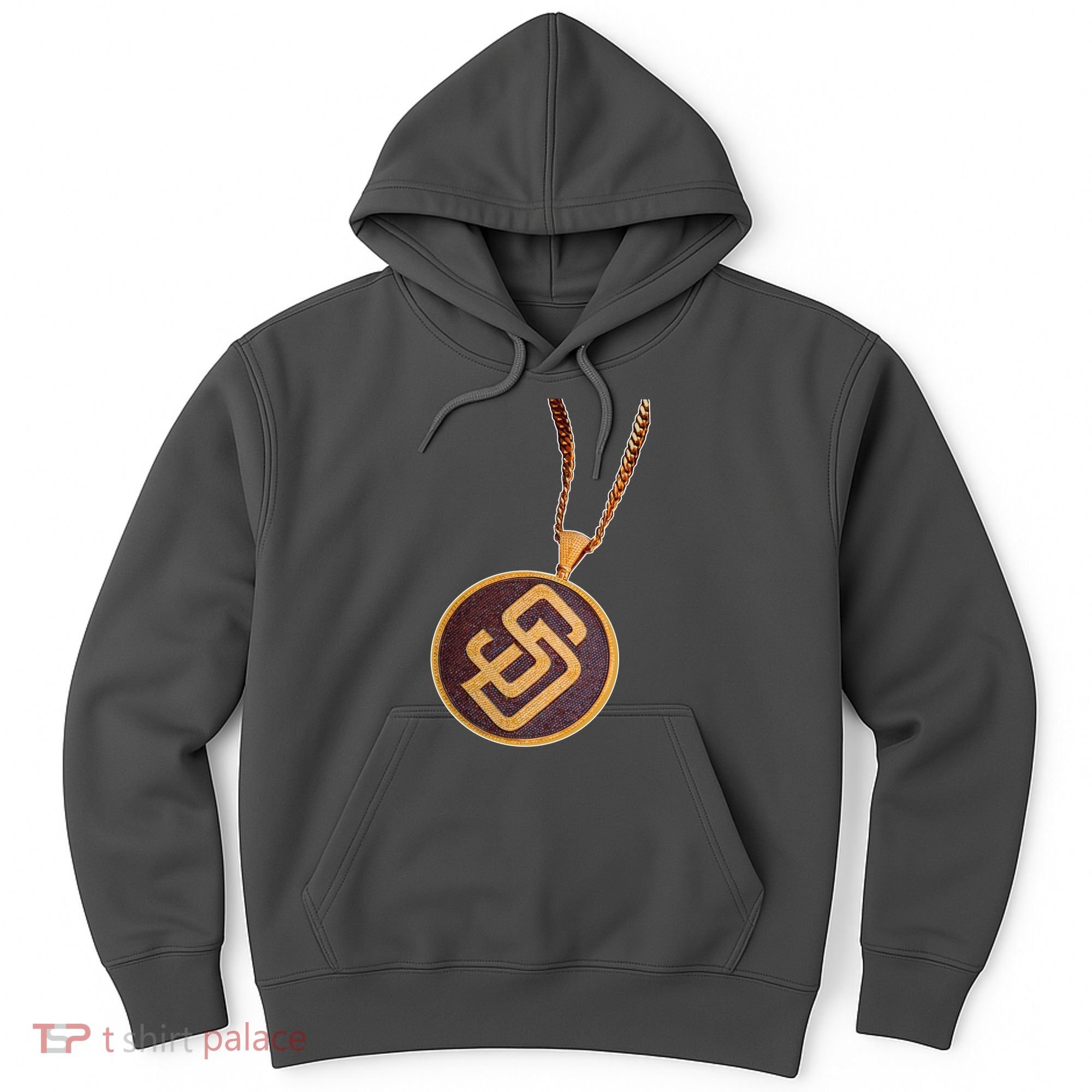 Swag Chain San Diego Baseball Home Run Hoodie