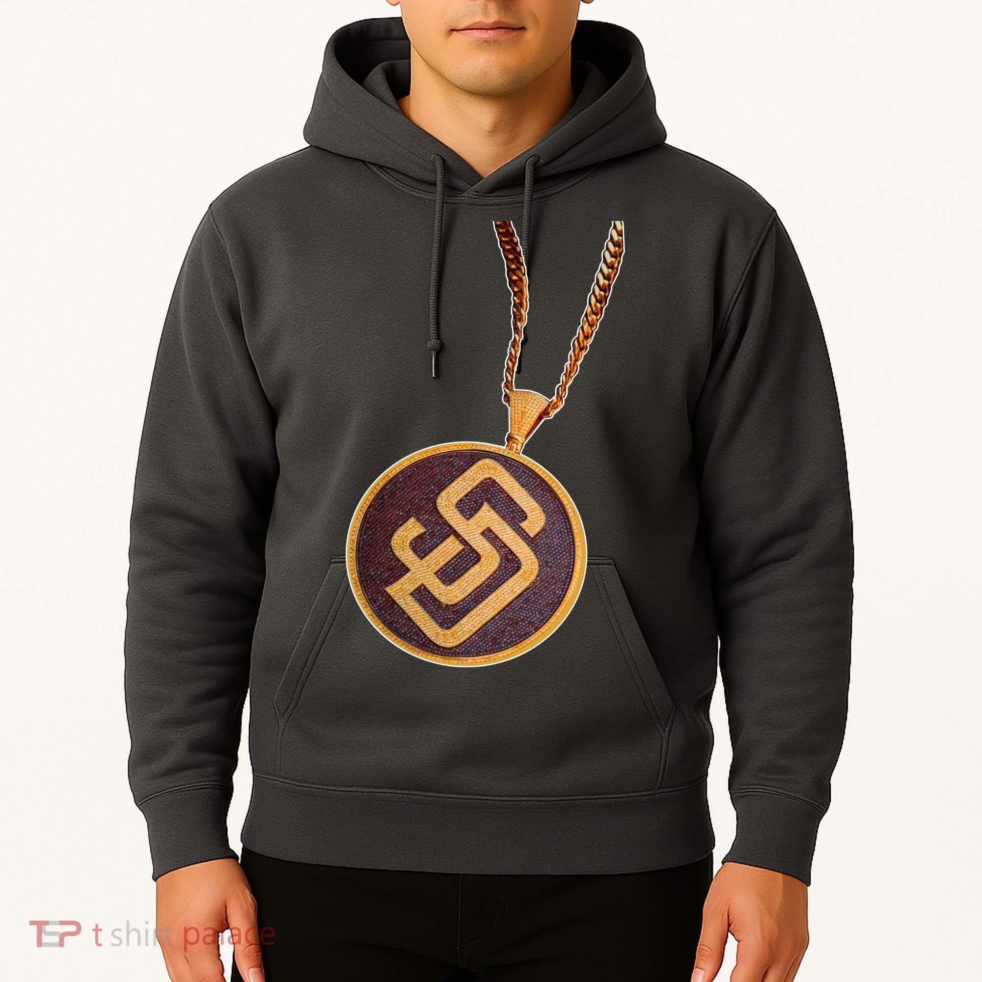 Swag Chain San Diego Baseball Home Run Hoodie
