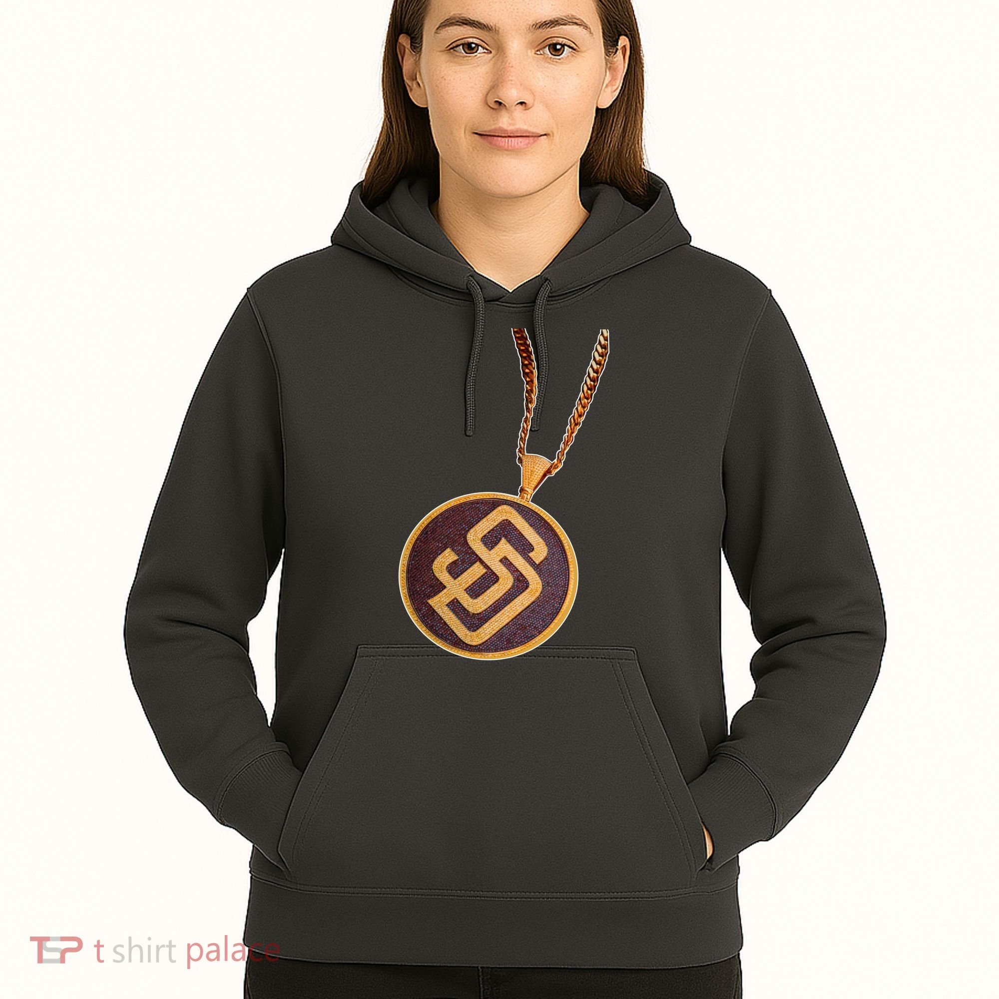 Swag Chain San Diego Baseball Home Run Hoodie